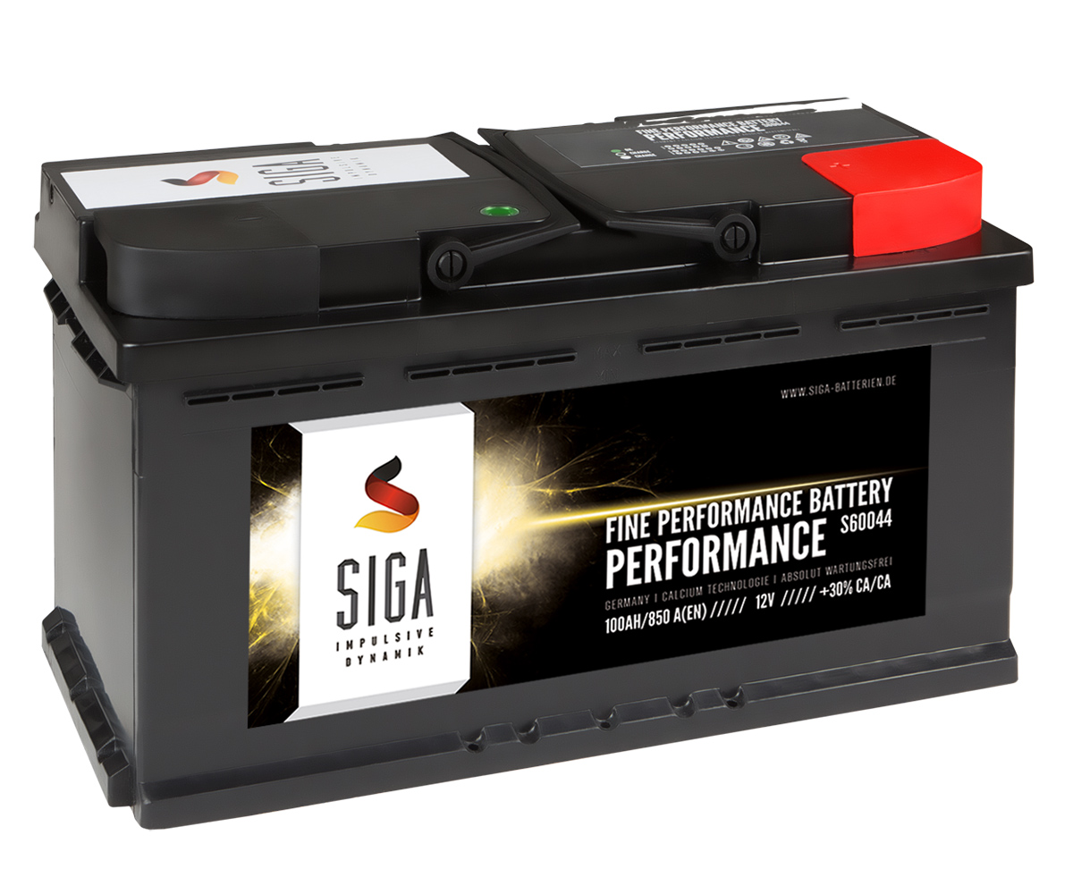 SIGA AGM Dynamik Autobatterie 80Ah 12V, 144,90 €