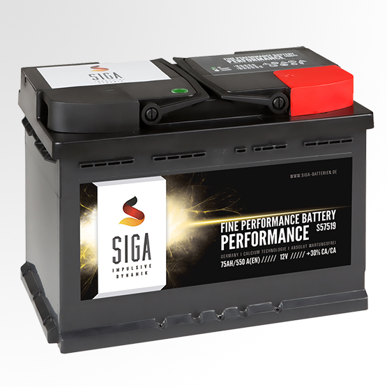 SIGA Autobatterie Performance
