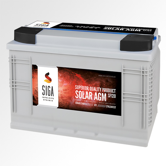 SIGA OPTIGEL 100Ah 12V Gel Batterie Solar Versorgung Antrieb
