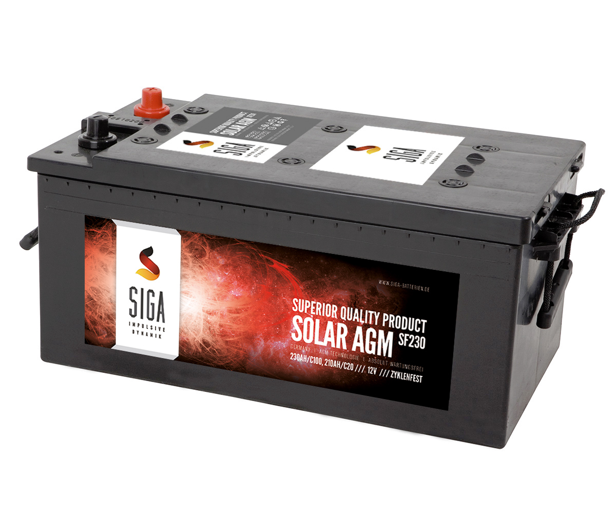 SIGA Helios Gel Batterie 230AH 12V, 494,87 €